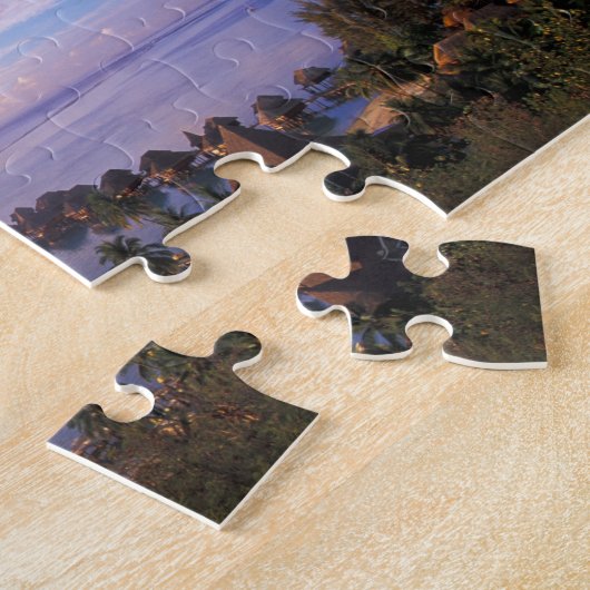 Frans-Polynesië, Moorea. Uitzicht van de Baie de Legpuzzel (Zijkant)