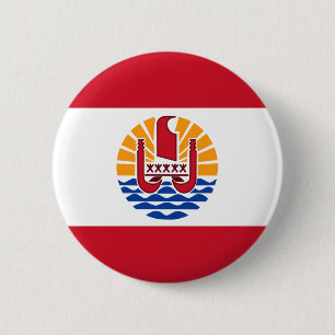 frans polynesië ronde button 5,7 cm