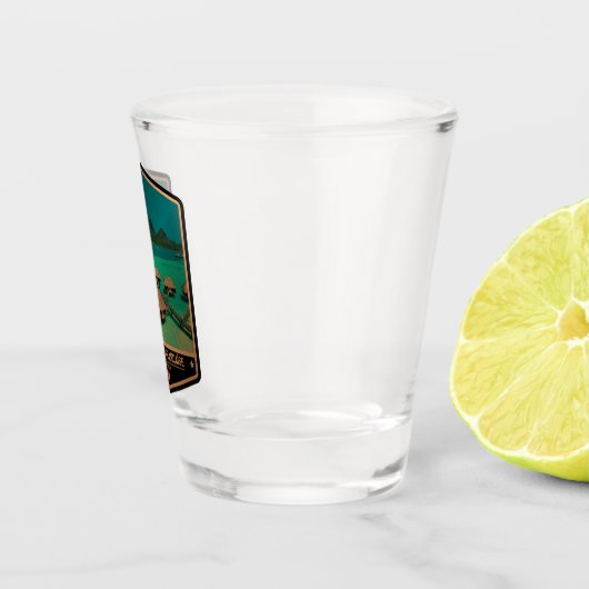 Frans-Polynesië Shot Glas (Rechts)