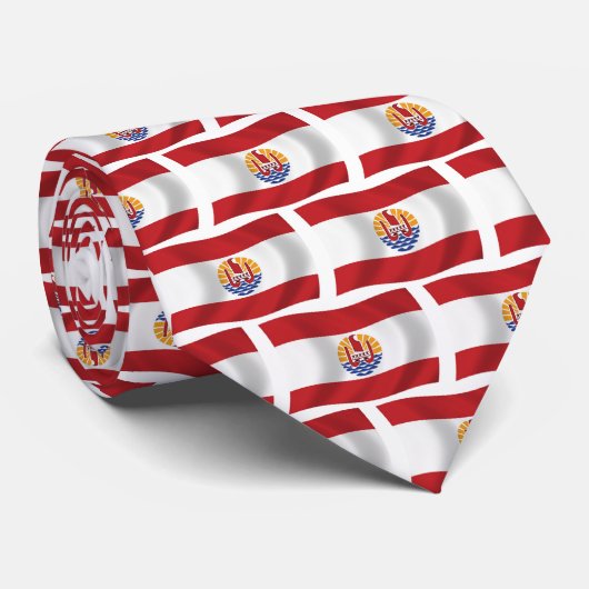 Frans-Polynesië-Stropdas Stropdas (Opgerold)