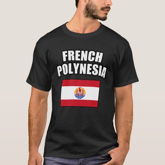Frans-Polynesië T-shirt (Voorkant)