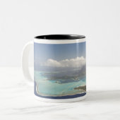 Frans-Polynesië, Tahiti, Bora Bora. De Tweekleurige Koffiemok (Voorkant links)