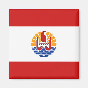 Frans-Polynesië vlag Magnet