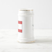 Frans-Polynesië vlag ~ Map Mok (Center)