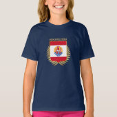 Frans-Polynesië Vlagschip T-Shirt (Voorkant)