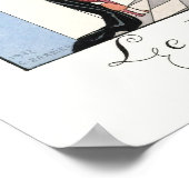  Frans portret Poster (Hoek)