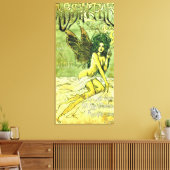 Frans Poster c1885 Canvas Afdruk (Insitu (Woonkamer))