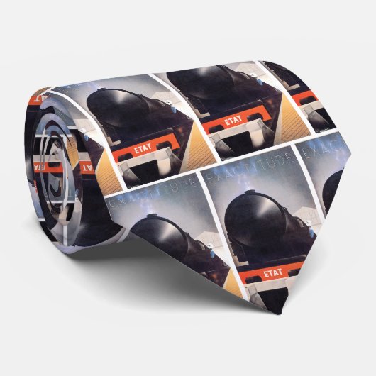  Frans Poster Stropdas (Opgerold)