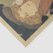 Frans Poster Tissuepapier (Detail)