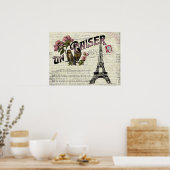 Frans Poster van  liefde (Keuken)