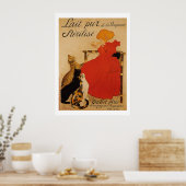 Frans Poster van zuiver melk (Keuken)