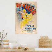 Frans Poster: Vin Mariani, Franse tonijnwijn Poster (Keuken)