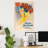 Frans Poster: Vin Mariani, Franse tonijnwijn Poster (Thuiskantoor)