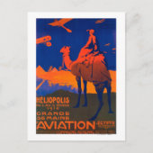Frans Poster voor de promotie van luchtvaartmaatsc Briefkaart (Voorkant)