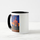 Frans Poster voor de promotie van luchtvaartmaatsc Mok (Voorkant links)