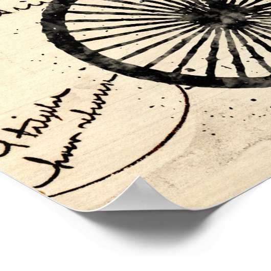  Frans Poster voor fietsen (Hoek)