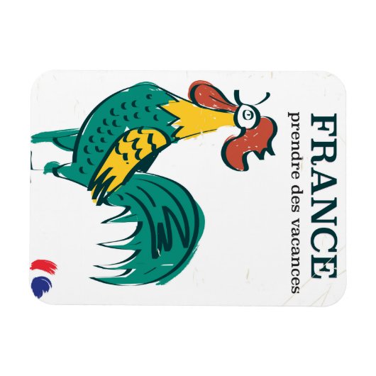 Frans poster voor het jachtjaar magneet (Horizontaal)