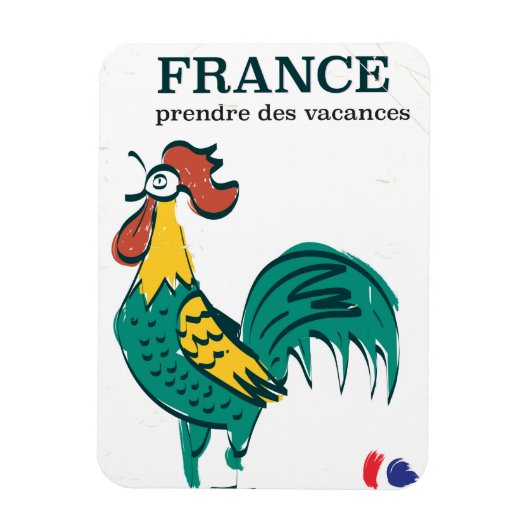 Frans poster voor het jachtjaar magneet (Verticaal)