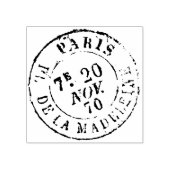 Frans Postmark Junk Journal Paris Craft Rubberstempel (Afrduk)