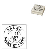  Frans postmerk Maine et Loire Scrapbook R Rubberstempel (Gestempeld)