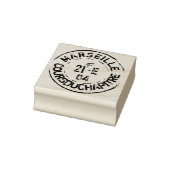 Frans postmerk Marseille Scrapbook Rubber Rubberstempel (Stempel)