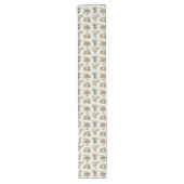 Frans provinciaal: verfijnde elegantie lange tafelloper (Voorkant)