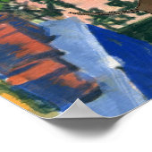 Frans Quarter Balcony Dachshund 2 Poster (Hoek)