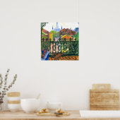 Frans Quarter Balcony Dachshund 2 Poster (Keuken)