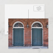 Frans Quarter Doorways Briefkaart (Voorkant / Achterkant)