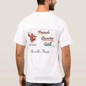 Frans Quarter Grill T-shirt (Achterkant)
