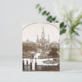 Frans Quarter Lace Jackson Square 1925 Briefkaart (Staand voorkant)