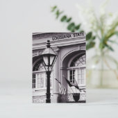 Frans Quarter Lampost Briefkaart (Staand voorkant)