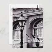 Frans Quarter Lampost Briefkaart (Voorkant / Achterkant)