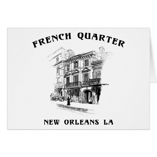 Frans Quarter New Orleans (Voorkant Horizontaal)