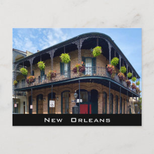 Frans Quarter New Orleans Briefkaart