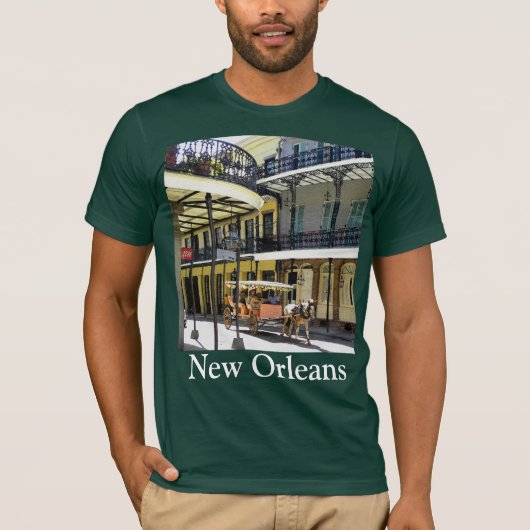 Frans Quarter New Orleans T-shirt (Voorkant)
