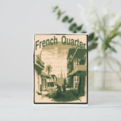 Frans Quarter, Orleans Briefkaart (Staand voorkant)