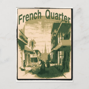 Frans Quarter, Orleans Briefkaart