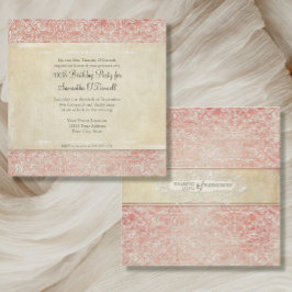  Frans Regency Lace 100th Birthday Kaart