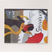  Frans reisblad ad 1910 Illustration Old Legpuzzel (Horizontaal)