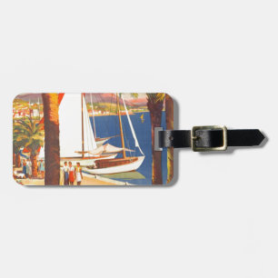  Frans reisbureau Cote D'Azur Bagagelabel