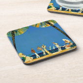  Frans reisbureau Cote D'Azur Bier Onderzetter (Linkerzijde)