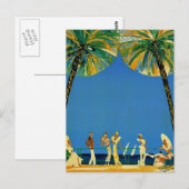  Frans reisbureau Cote D'Azur Briefkaart (Voorkant / Achterkant)