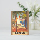  Frans reisbureau Cote D'Azur Briefkaart (Staand voorkant)