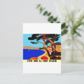 Frans reisbureau Cote D'Azur Briefkaart (Staand voorkant)