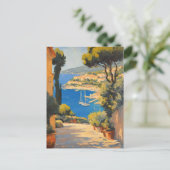  Frans reisbureau Cote D'Azur Briefkaart (Staand voorkant)