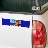  Frans reisbureau Cote D'Azur Bumpersticker (Op Truck)