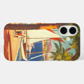  Frans reisbureau Cote D'Azur Case-Mate iPhone Case (Achterkant (horizontaal))