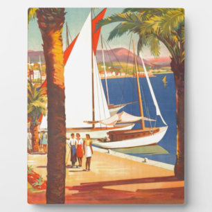 Frans reisbureau Cote D'Azur Fotoplaat