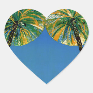  Frans reisbureau Cote D'Azur Hart Sticker